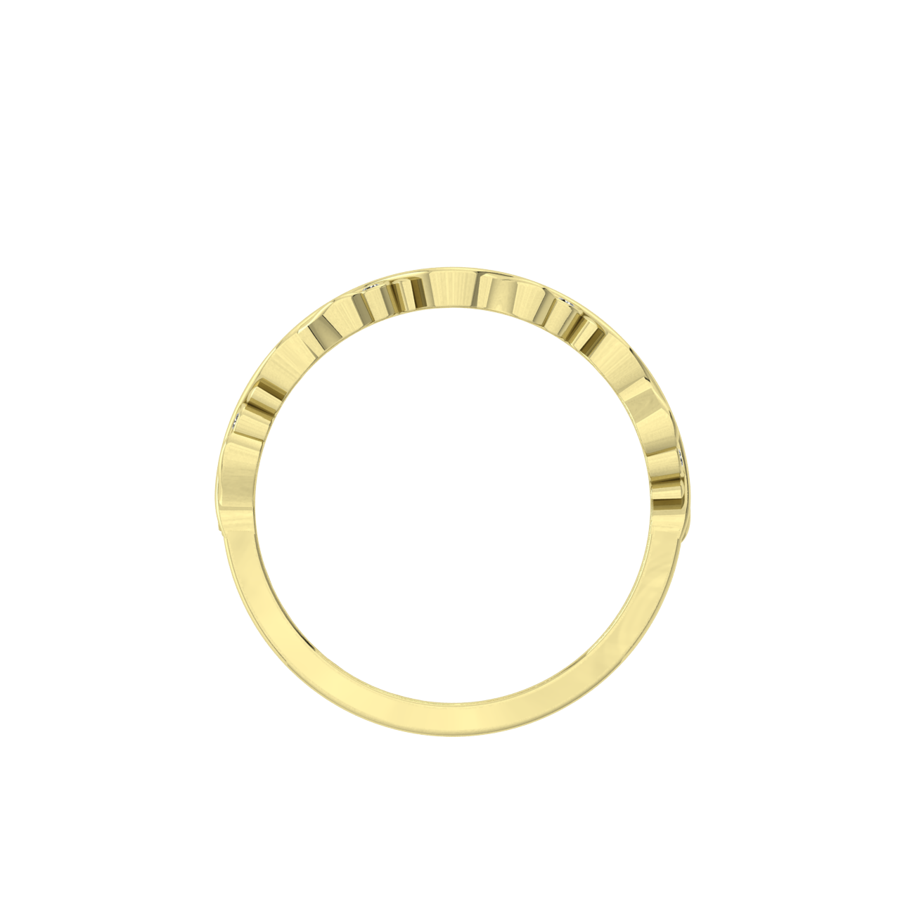 DIAMOND BANDS & STACKABLES HALFWAY STACKABLE RINGS & BANDS